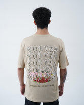 Wolves & Roses Oversize Tee